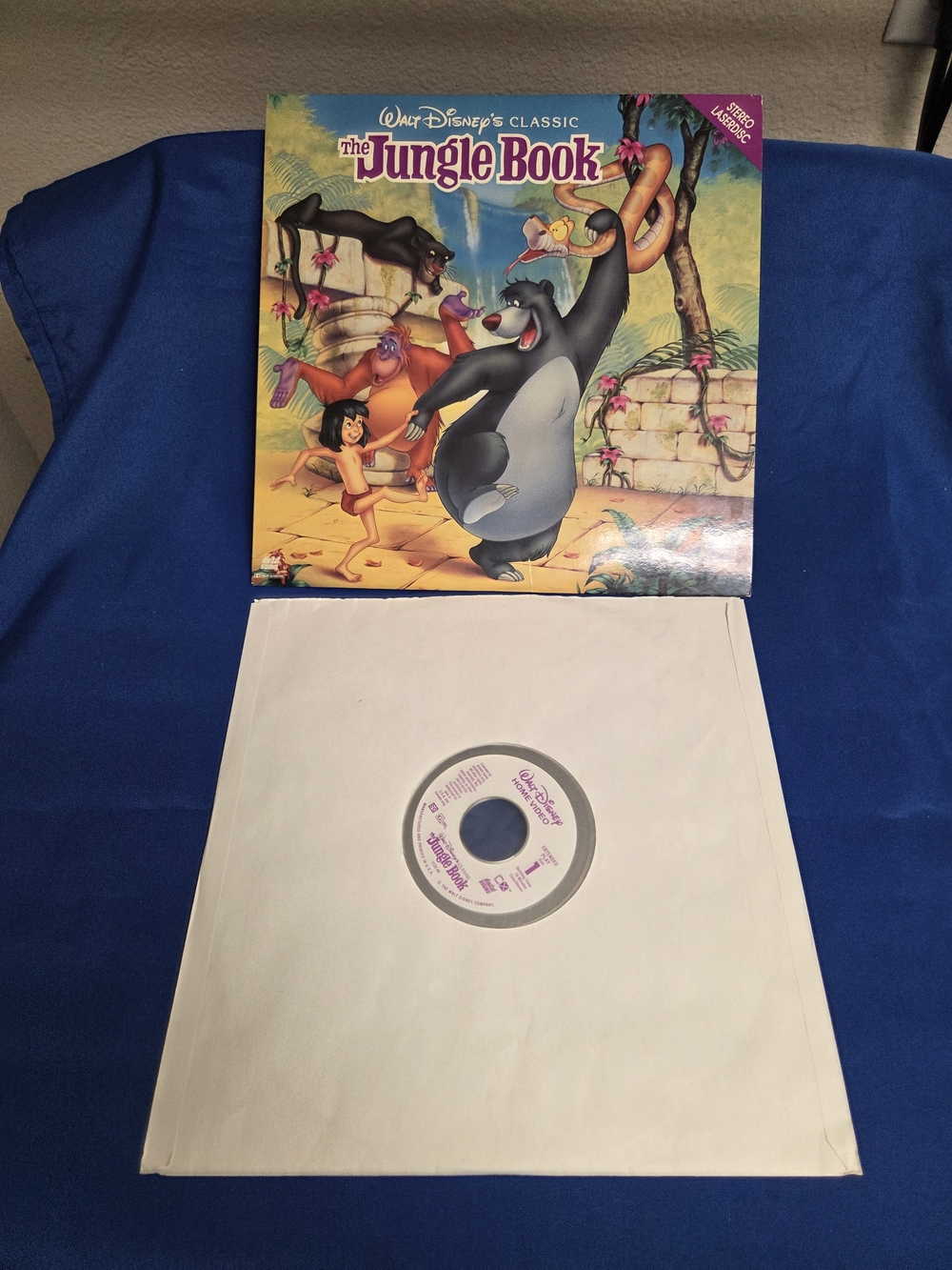 The Jungle Book 1992 Walt Disney Classic LASERDISC 1122AS Rated G